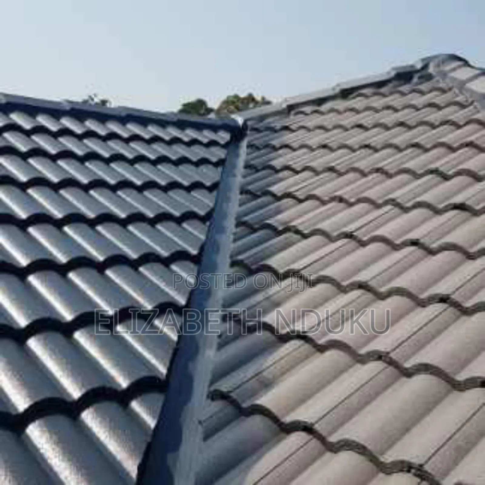 Galvanized Steel Roman Tile