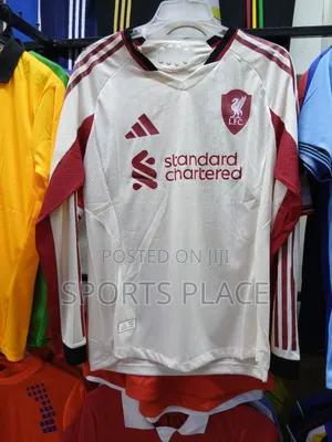 New Liverpool Away Long Sleeve Player Version Jersey