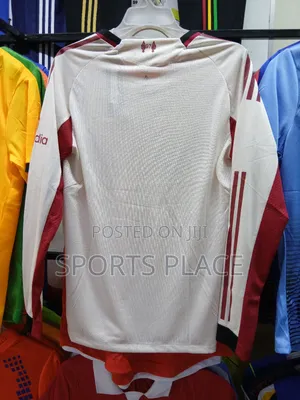 New Liverpool Away Long Sleeve Player Version Jersey