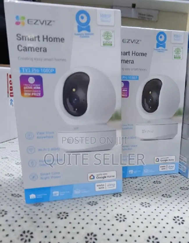 Ezviz Security Camera Indoor Wifi 1080p Ty1- Instant Alerts