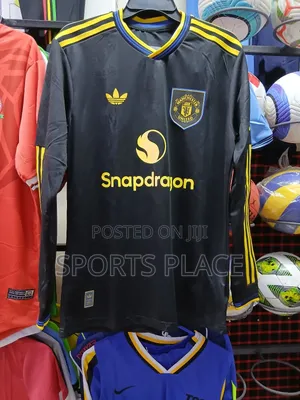 New Manchester United Away Long Sleeves Jersey