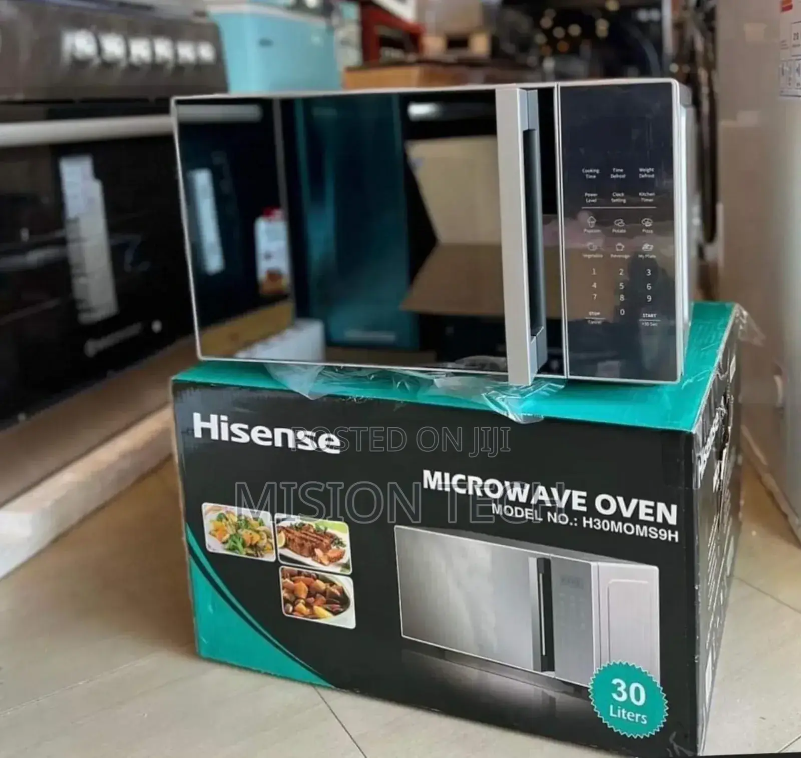 Hisense Microwave 30l Silver 