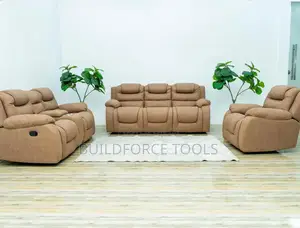 Six Seater Recliner Sofa Set