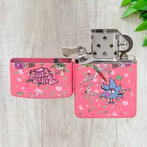 Zippo Classic Pro Flip Lighter - Pink
