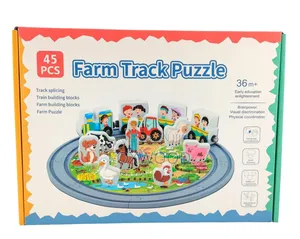 Farm and Forest Track Puzzle