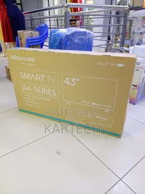 Hisense A4 Series 43" 43a4kken FHD Smart Led Tv Youtube, Netflix