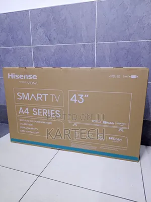 Hisense 43′′ Smart Tv (43a4k) Full Hd, Vidaa With Youtube, Netflix