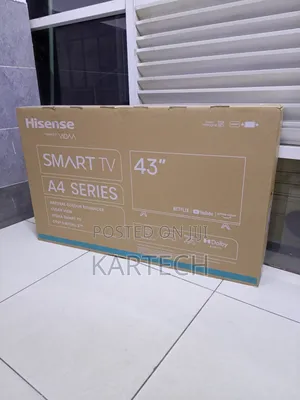 Hisense 43′′ Smart Frameless Full Hd, Vidaa
Led Tv