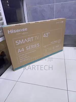 Hisense 43′′ Smart Led,Fhd, Vidaa
Bluetooth, Wifi, Bluetooth, Netflix