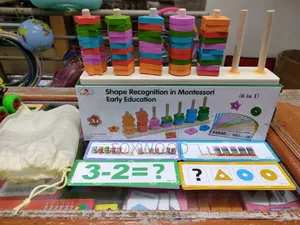Shape Recognition in Montessori Early Education (6 in 1)"