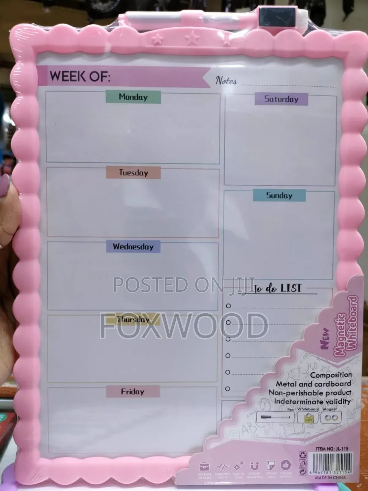 Whiteboard Magnetic Double Side 21.5*28cm