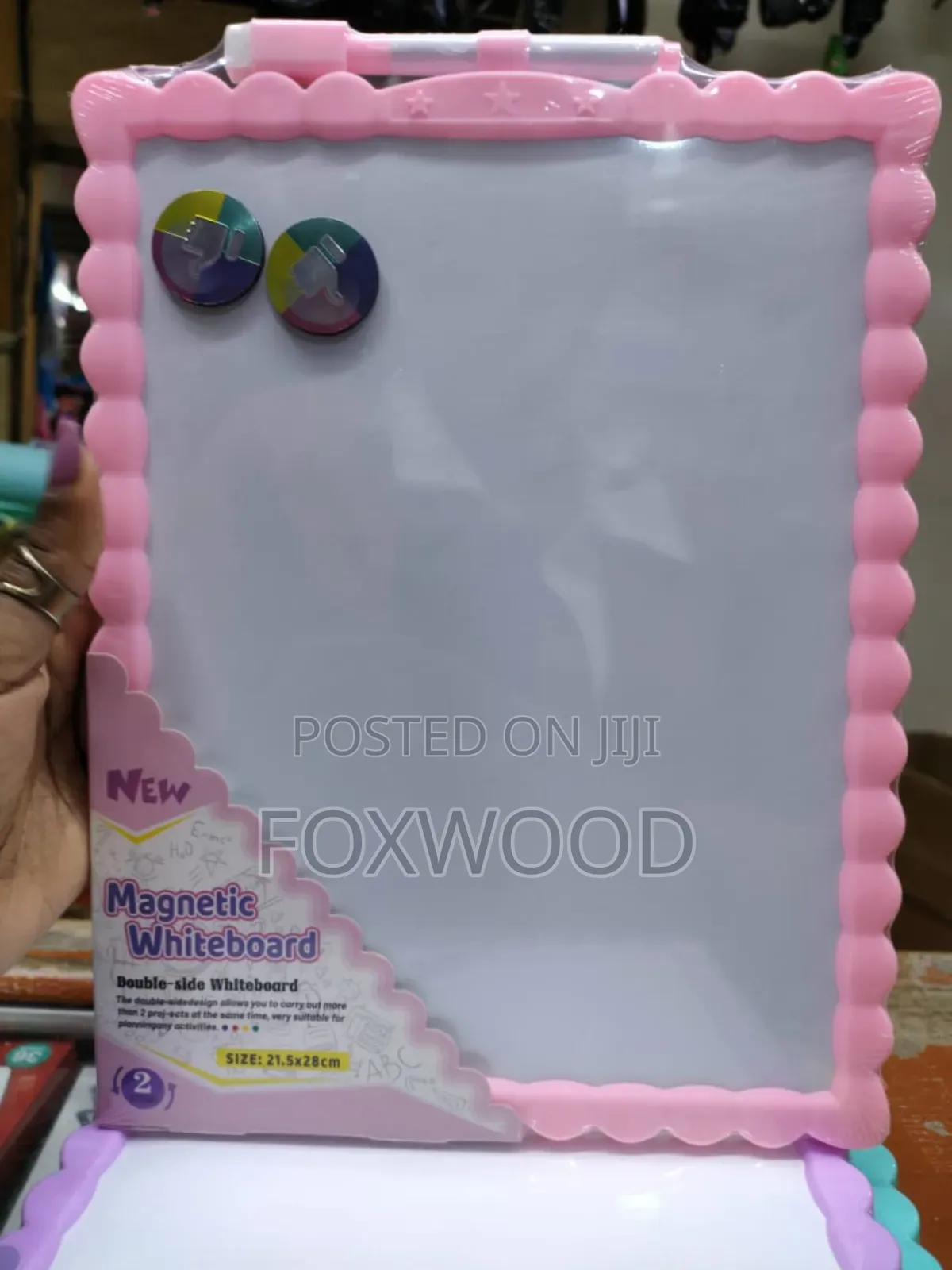 Whiteboard Magnetic Double Side 21.5*28cm