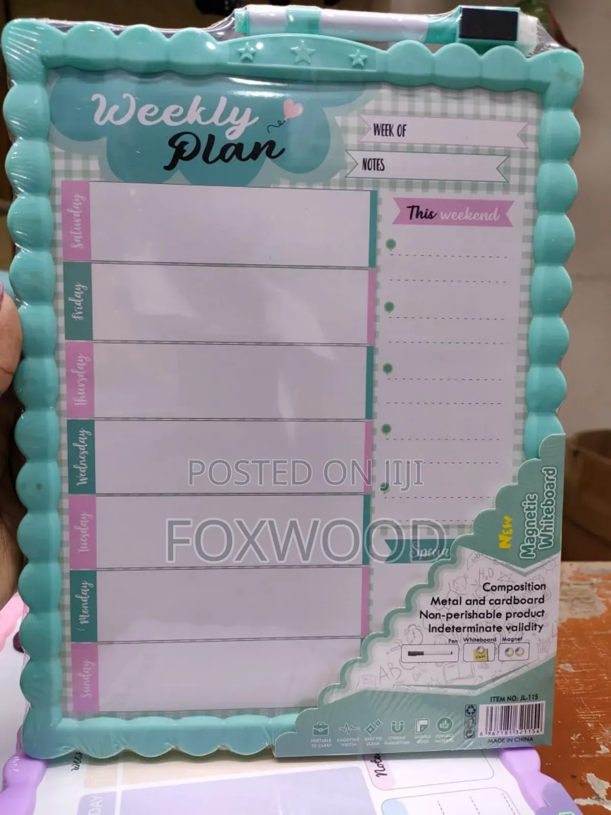 Whiteboard Magnetic Double Side 21.5*28cm