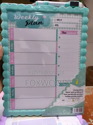 Whiteboard Magnetic Double Side 21.5*28cm