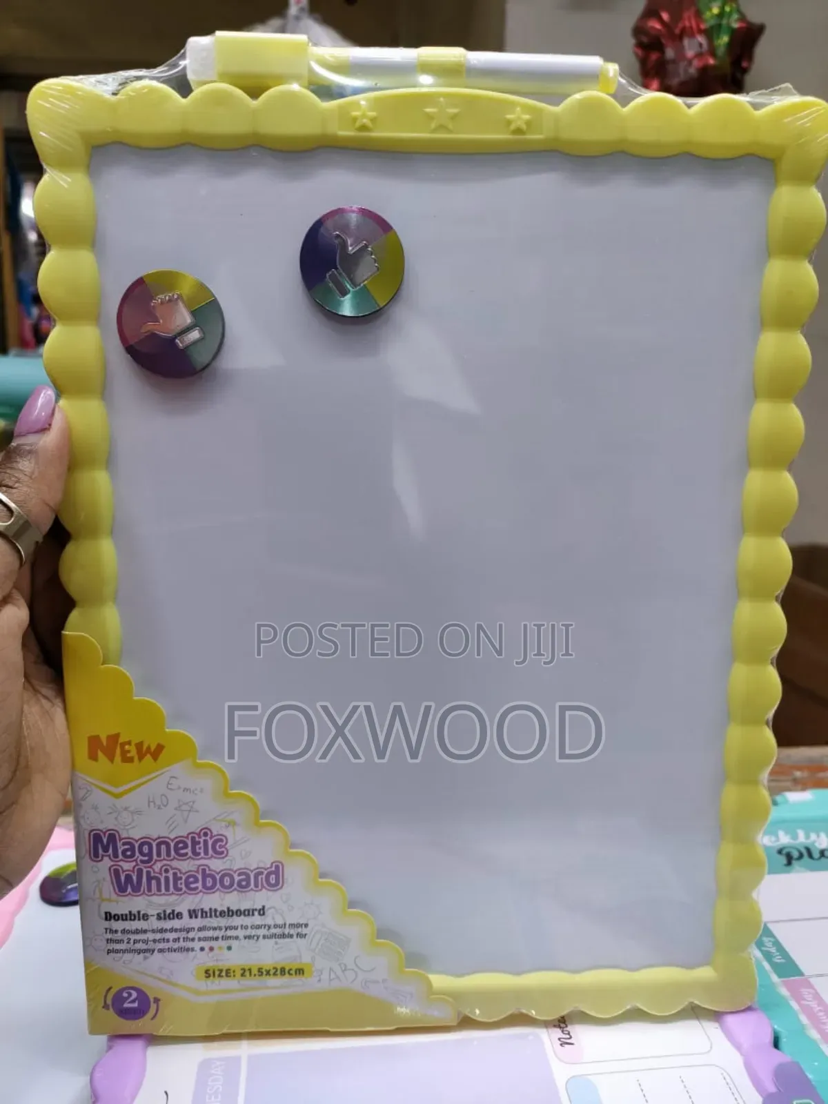 Whiteboard Magnetic Double Side 21.5*28cm