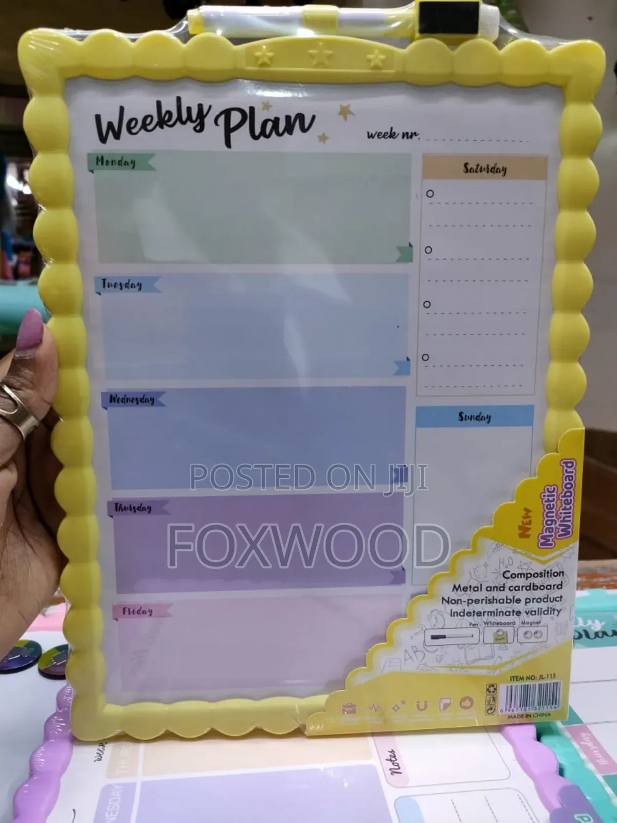 Whiteboard Magnetic Double Side 21.5*28cm