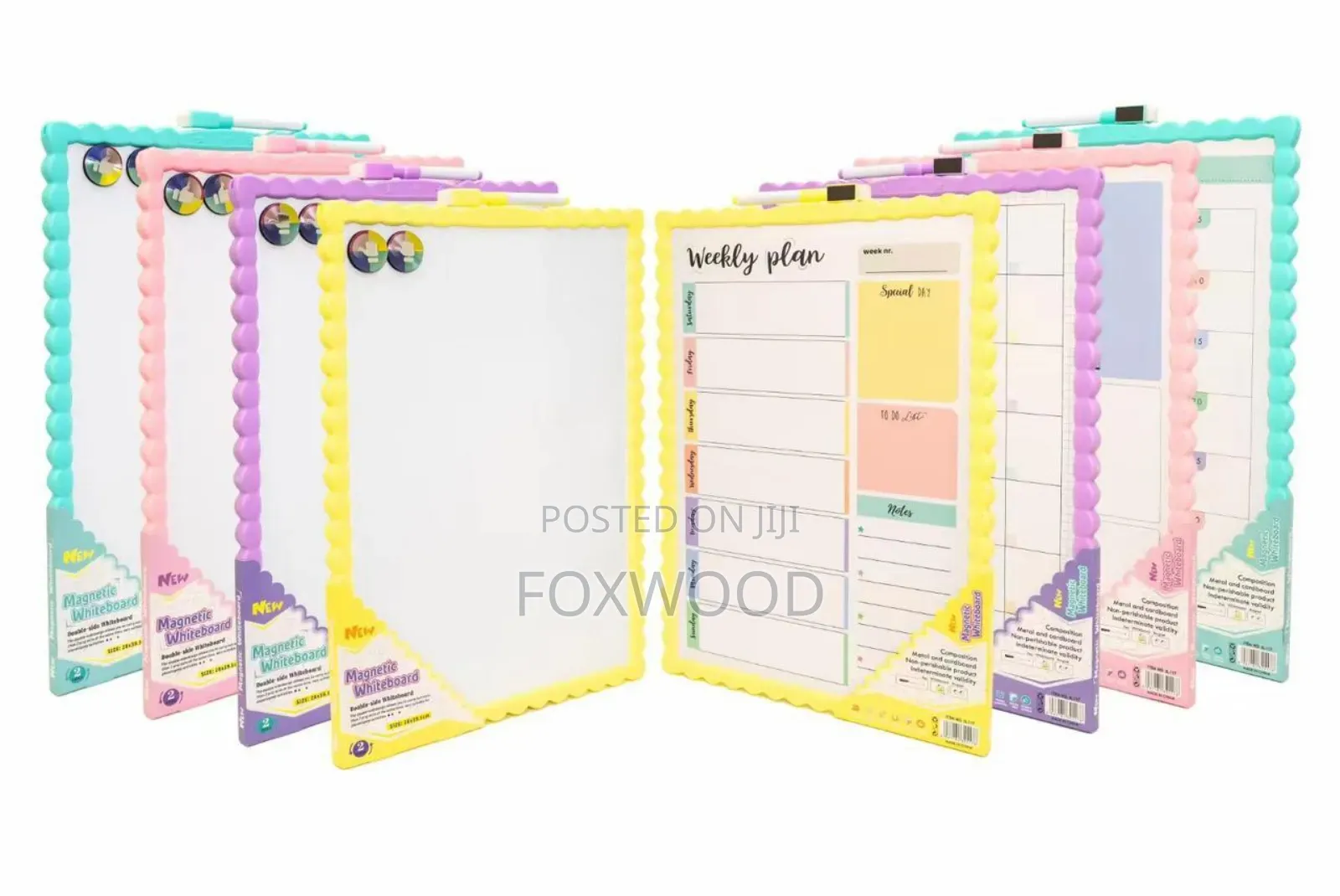 Whiteboard Magnetic Double Side 21.5*28cm