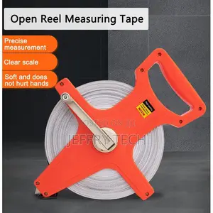 Fiberglass Tape Measure Open Real Measuring Tape 100m for Site Measur