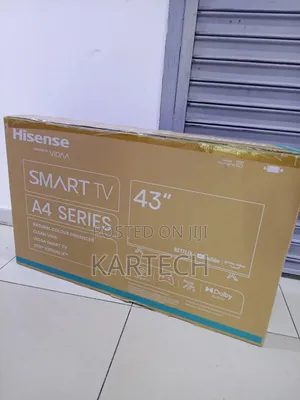 Hisense 43-Inch A4k Full Hd Smart Television, Vidaa Youtube Netflix