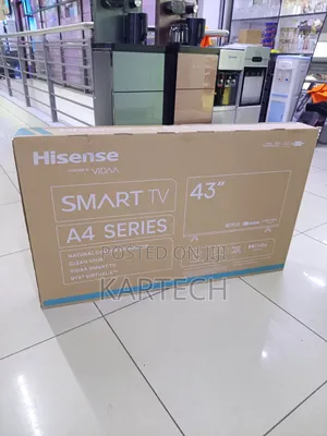 Hisense 43" A4k Full Hd Smart Television With Vidaa Youtube, Netflix