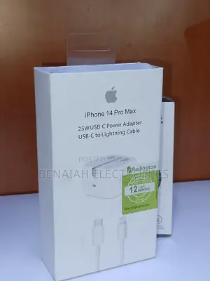 iPhone 14 Pro Max Charger 25watts Usb to C Power Adapter (5a)