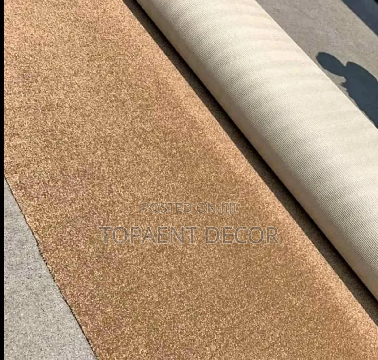 Beige Rollable Wall to Wall 4mm Thick Delta Carpets