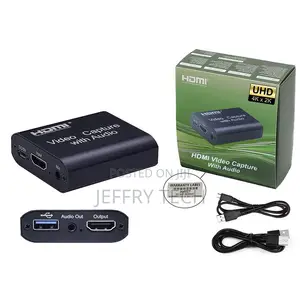  Live Streaming Hdmi Video Capture With Mic Input and Stereo Audio O