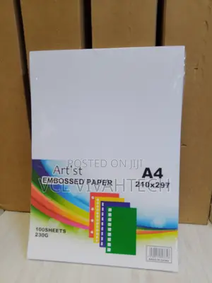 Embossed Paper A4