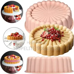 Round Silicon Baking Tin