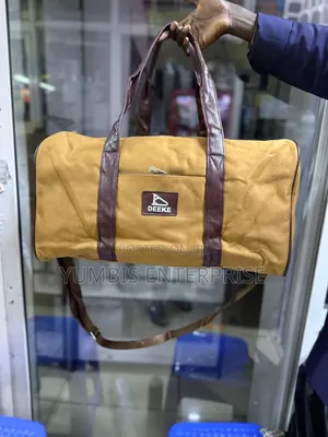 Trendy Canvas Medium Size Travel Bag