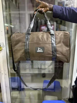 Brown Trendy Canvas Medium Stylish Travel Bags