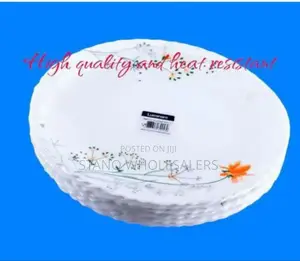 *Set of 6 Luminarc Dinner Plates