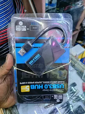 Usb 3.0 Hub 4 Ports, Dc 5v Voltage, 5gbps Maximum Speed, Plug and Pla