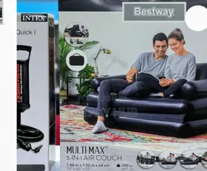 *Inflatable Sofa Bed With Manual Pump