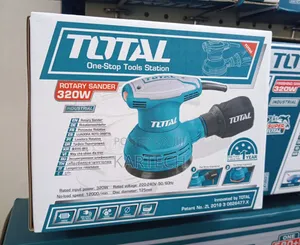 Total 320w Rotary Sander With 5pcs Sand Papers (Tac731251)
