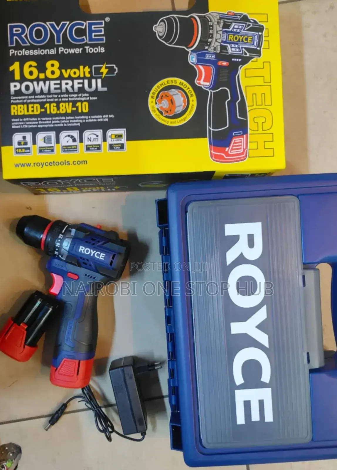 Royce Heavy Duty 16.8v Drill