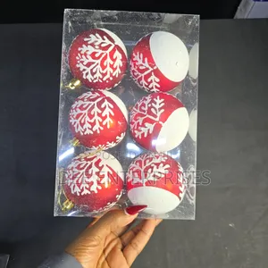6pc Set Christmas Ball
