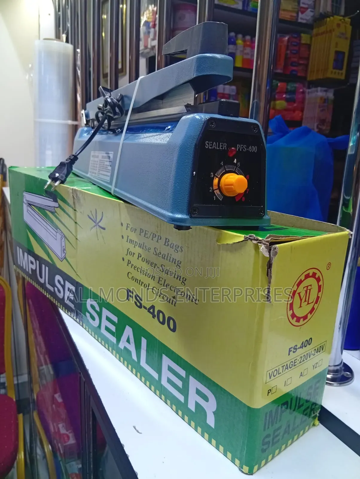 Metal Impulse Sealer 400mm