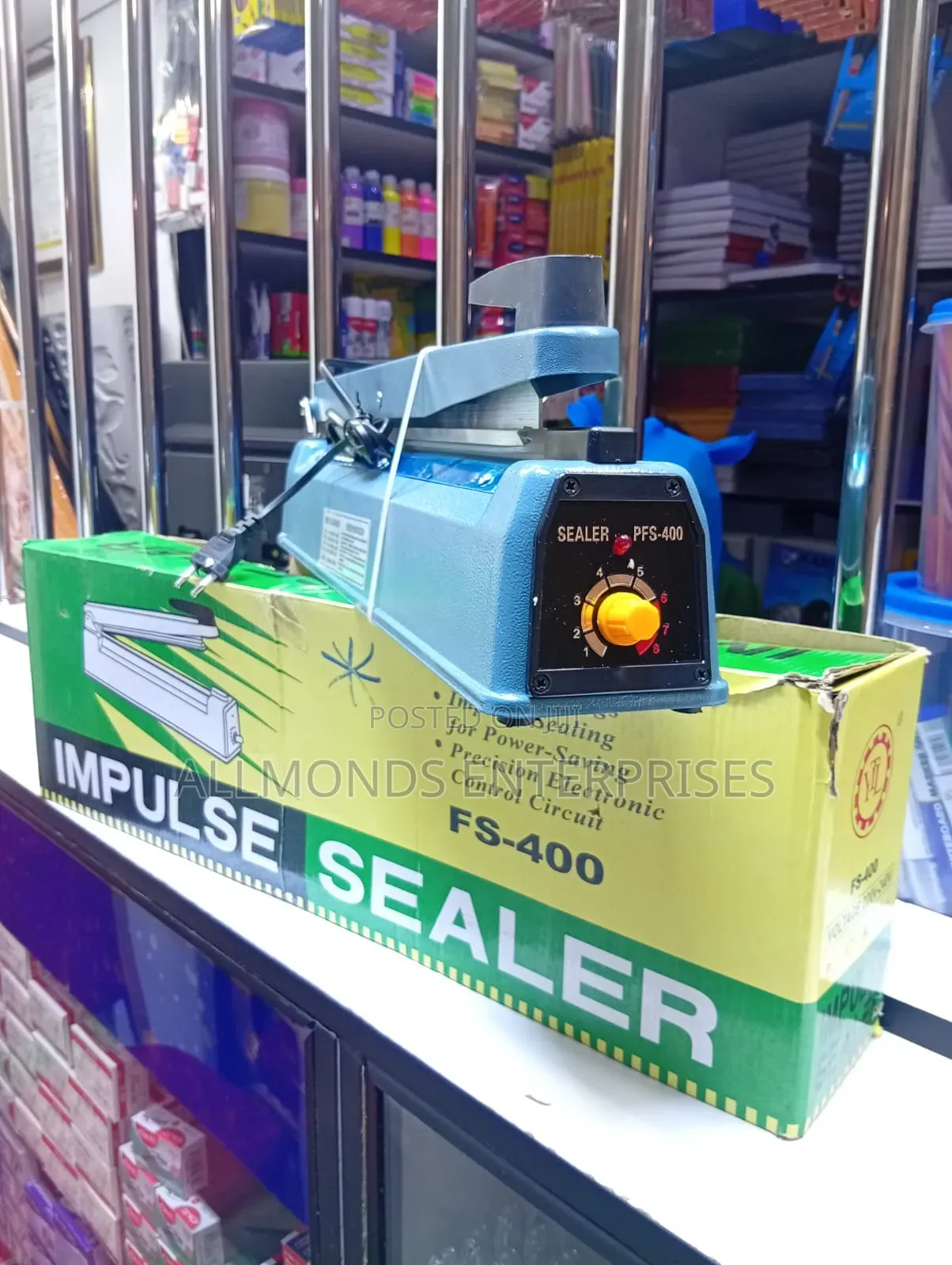 Metal Impulse Sealer 400mm