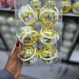 6pc Set Christmas Ball