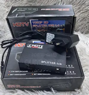 Hdmi Splitter 1×4 Ports 4 Port 1080p - Hdmi Standard Cable