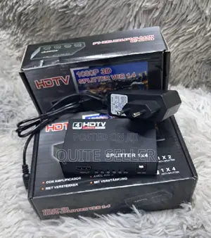  Hdmi Splitter 1 in 4 Out for Tv, Dual Monitors - ( 1in4 Out)