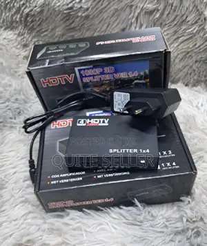 Hdmi Splitter 1 in 4 Out 4 Ports Upto at 60hz 1080p