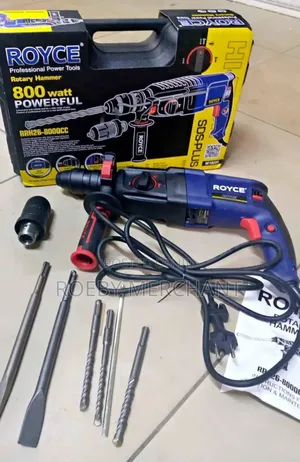Royce 800watts Rotary Hammer Drill/ Royce Rotary Hammer Machine