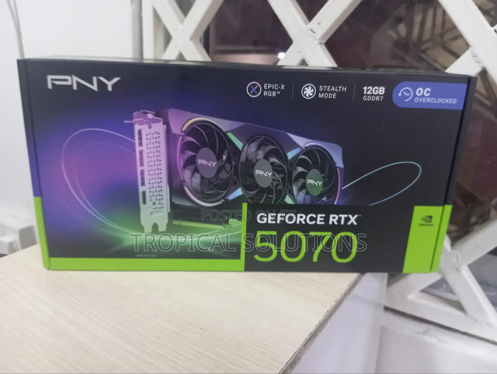 Pny Geforce RTX 5070 12gb Gddr7 Graphics Card