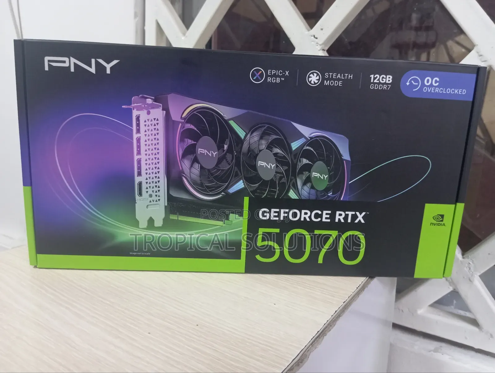Pny Geforce RTX 5070 12gb Gddr7 Graphics Card