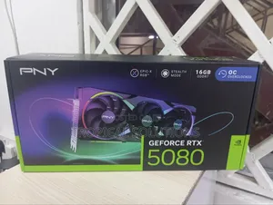 Pny Geforce RTX 5080 RGB Oc Triple Fan 16gb Gddr7 Graphics Card