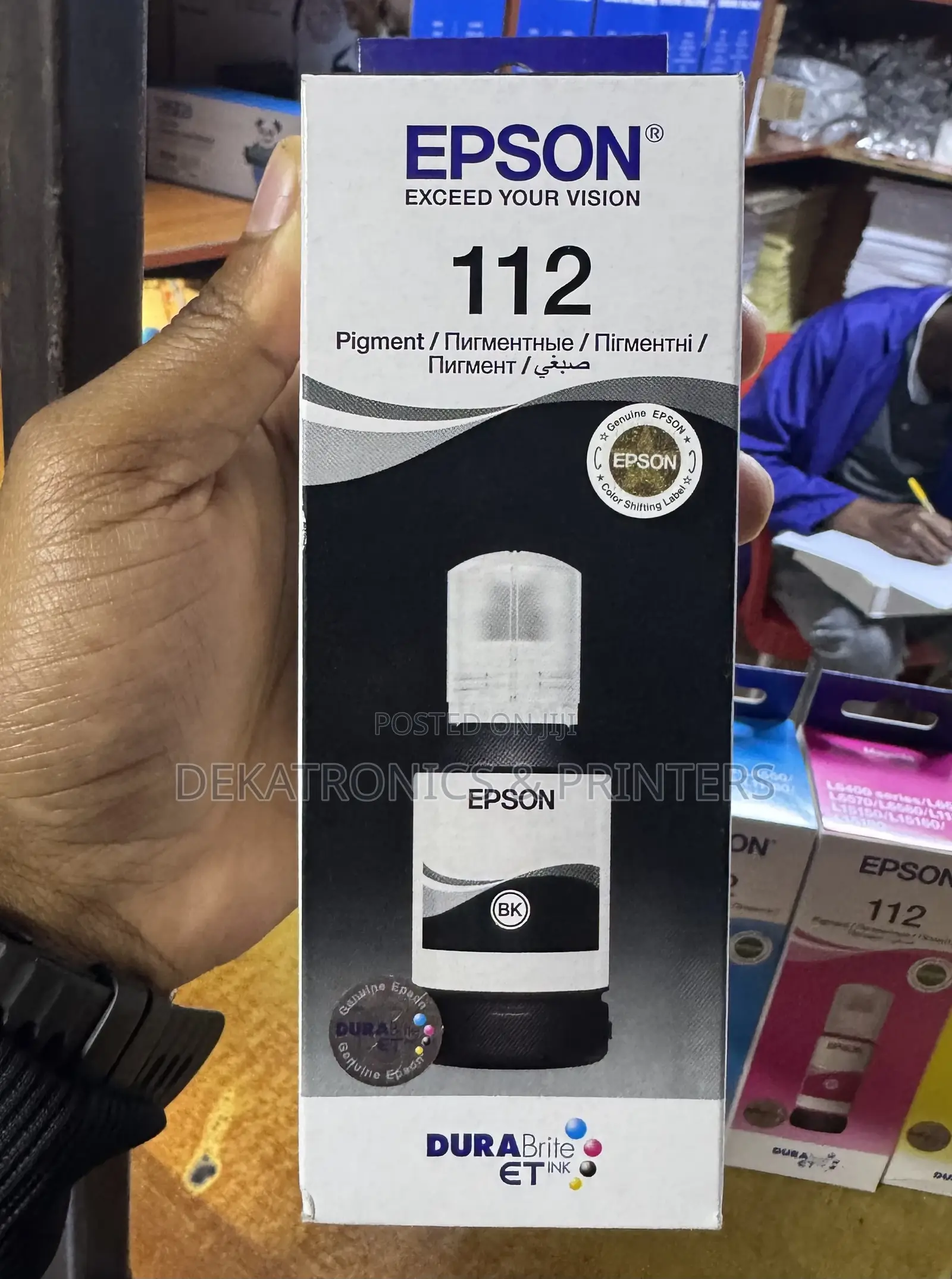 Epson Black 112 Original Boxed Ink