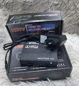  Hdmi 4-Port Video Splitter – 1x4 Hdmi Splitter - Hd/ 30hz