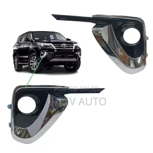 Toyota Fortuner Chrome Foglight Covers